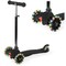 Best Choice Products Kids Mini Kick Scooter Toy w/ Light-Up Wheels and Height Adjustable T-Bar